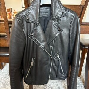 AllSaints Dalby Leather jacket